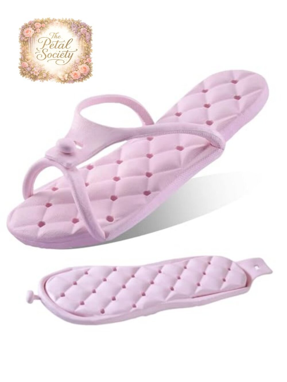 Foldable Travel Shower Shoes Non Slip Quick Dry Sandals